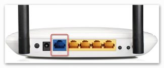 How to configure the router through a notebook via cable
