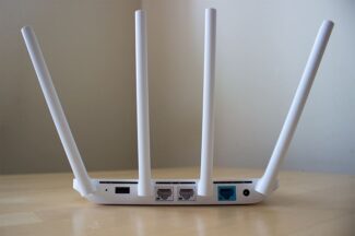 Gigabit router for a private home