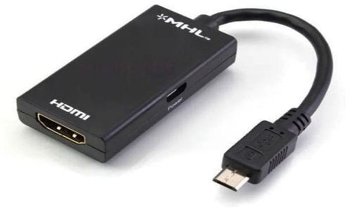 How to connect usb adaptor to TV