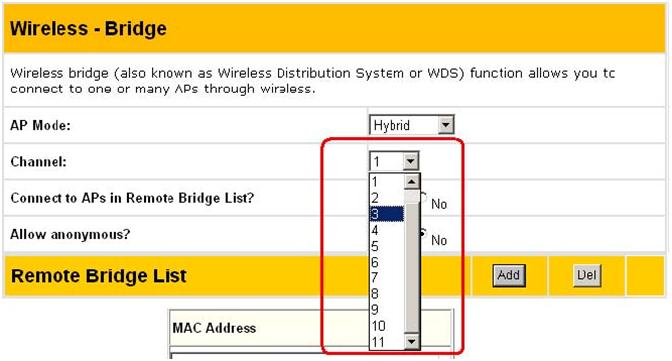 Connecting a router access point