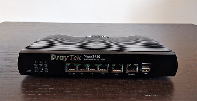 Dual wan router