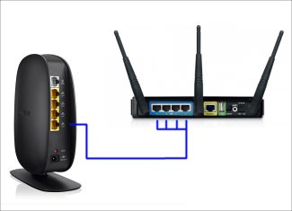 How to connect a router