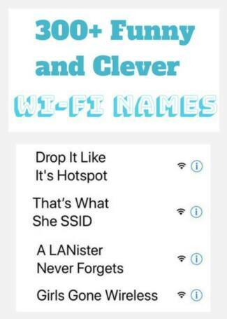 Interesting Wi-Fi network names