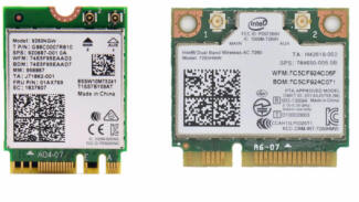 What does the wi-fi module look like in the laptop