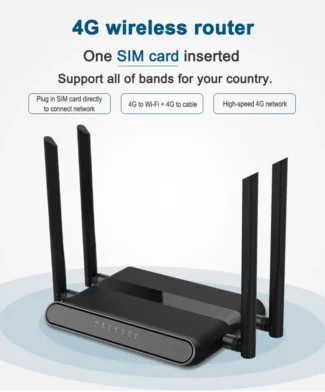 Wi fi router with 3g support